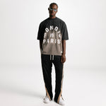 Camiseta Boxy Fit Monoic Paris Negro Oscuro Degradé| Camisetas Parisian Dreams | Monoic Studios