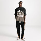 Camiseta Boxy Fit Monoic Paris Negro Oscuro Degradé| Camisetas Parisian Dreams | Monoic Studios