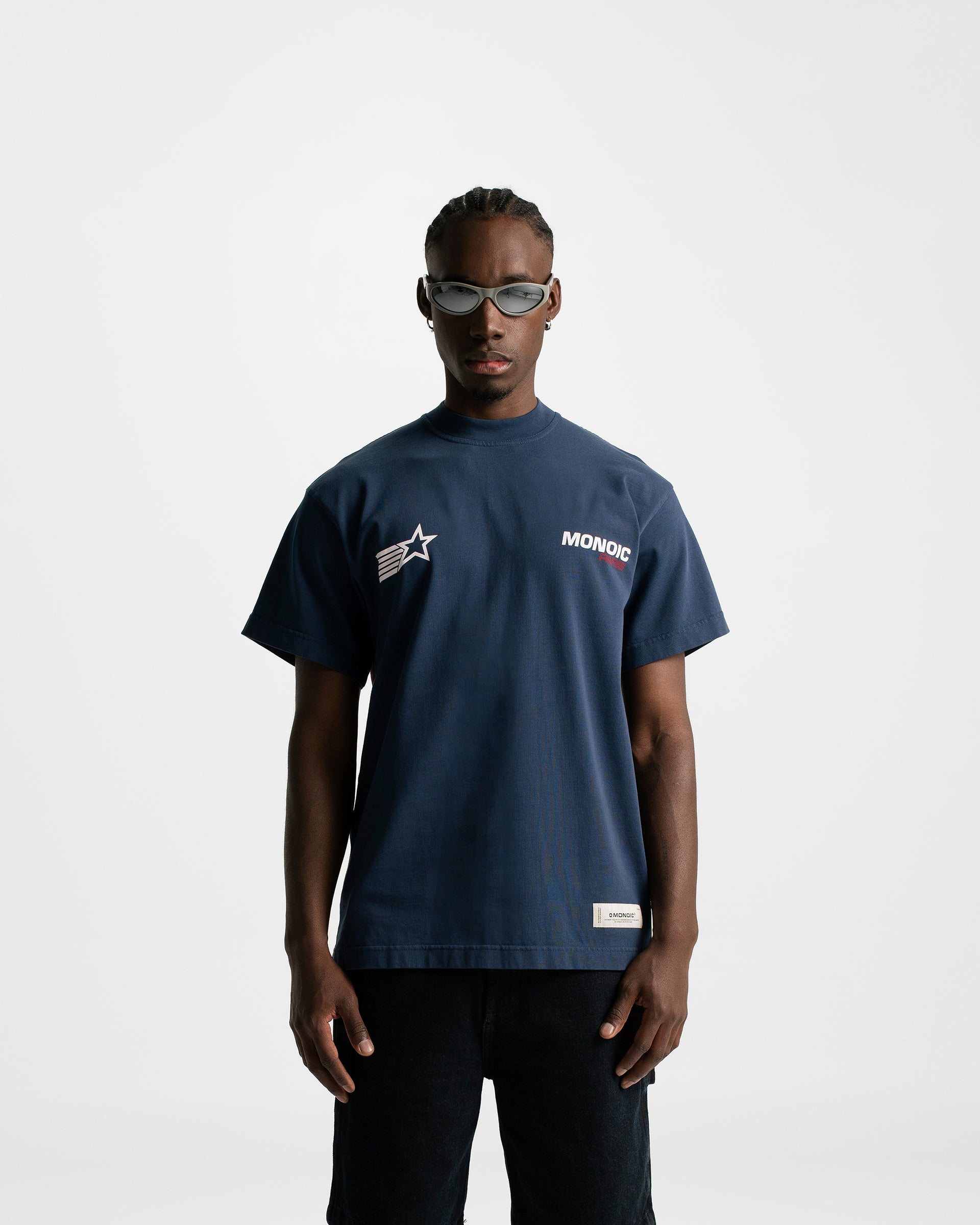 Camiseta Pace Azul Navy| Camisetas Parisian Dreams | Monoic Studios