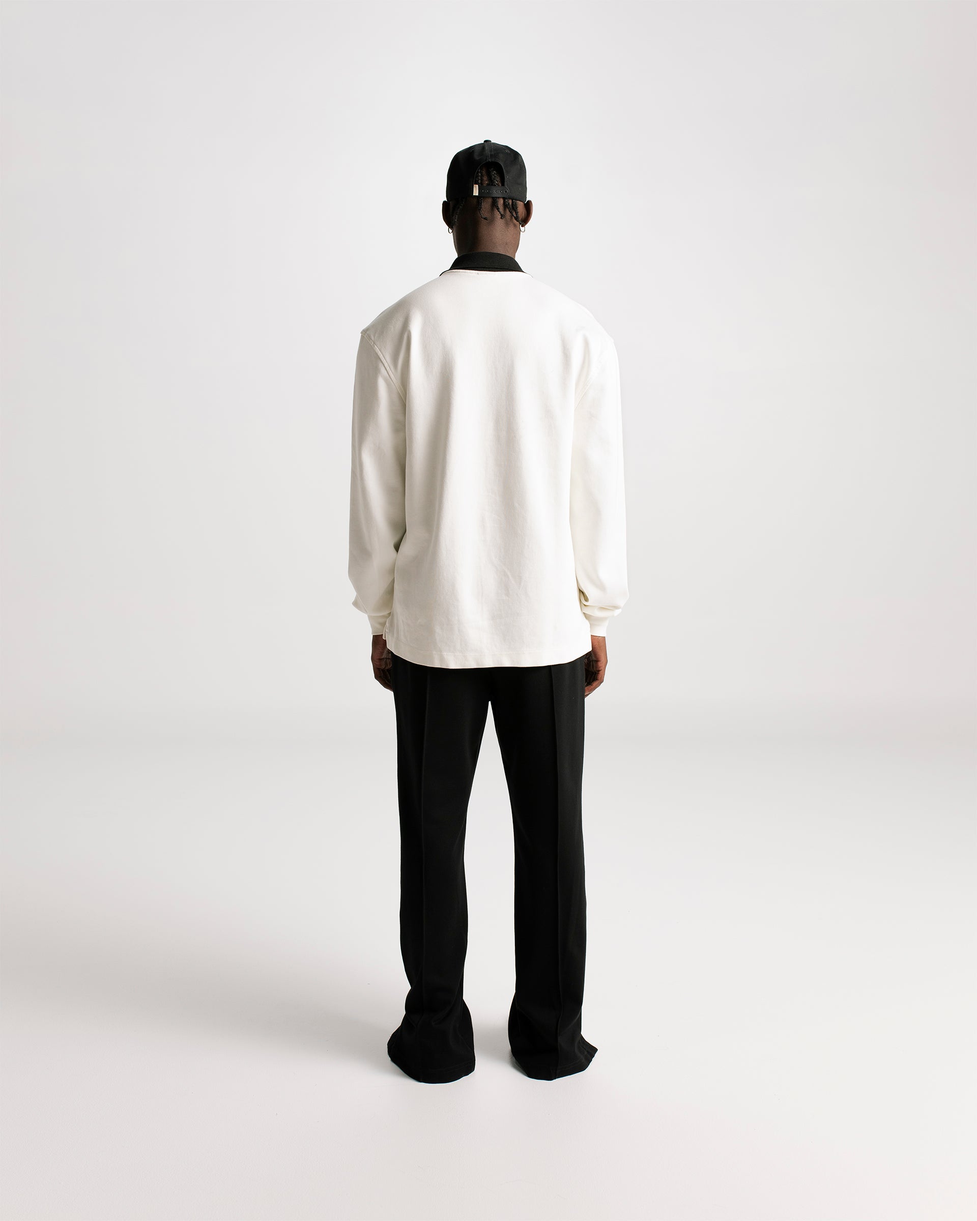 Camisa Polo Rugby Blanco Hueso| Camisetas Parisian Dreams | Monoic Studios