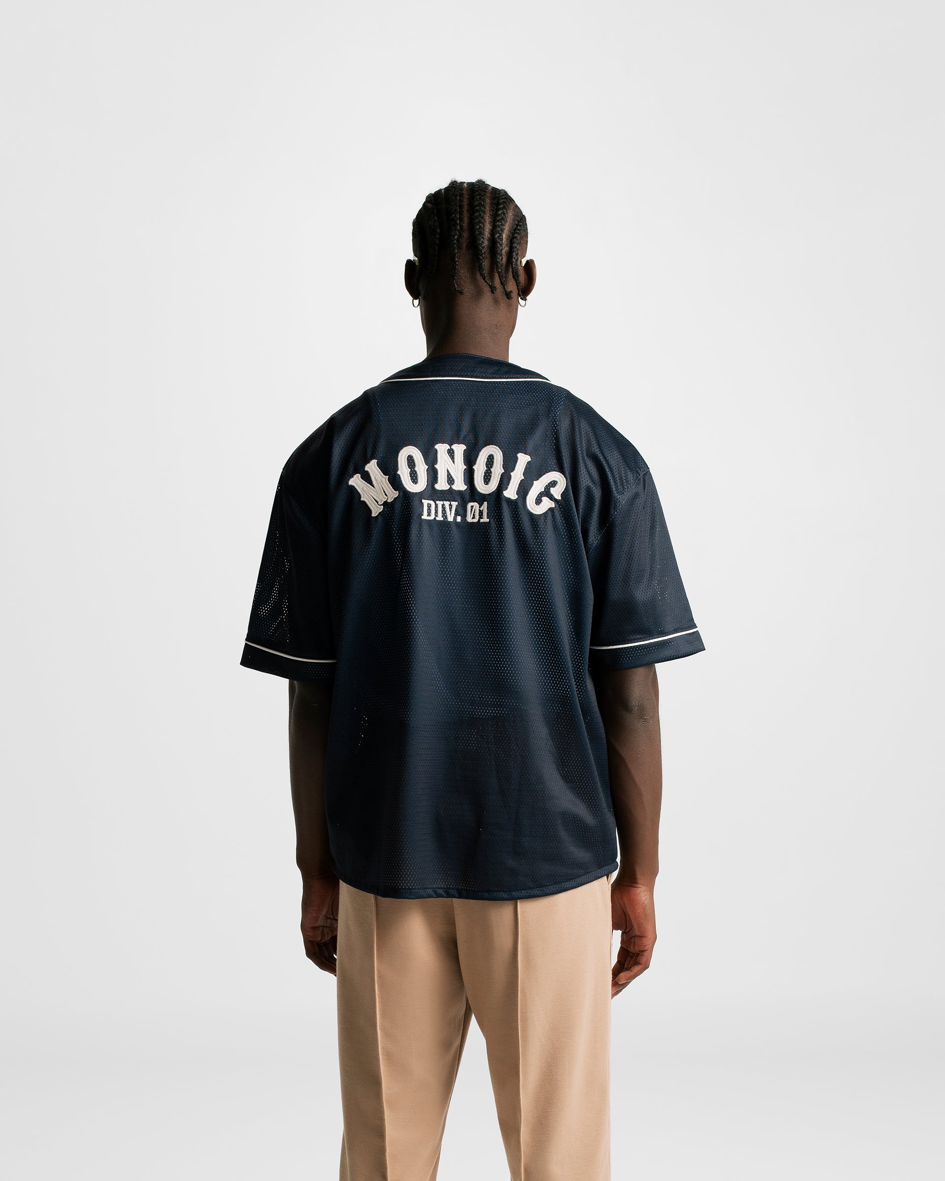 Baseball Jersey Azul Navy | Camisetas Parisian Dreams | Monoic Studios