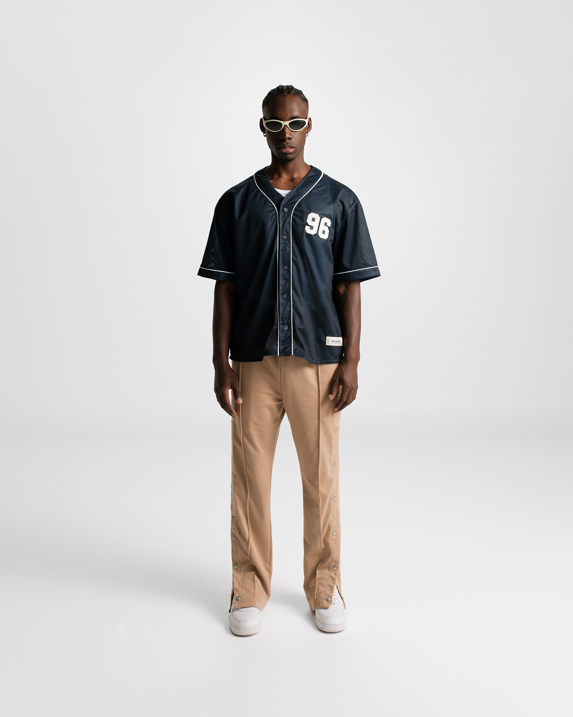 Baseball Jersey Azul Navy | Camisetas Parisian Dreams | Monoic Studios