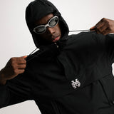Monoic Windbreaker Jacket - Negro Oscuro