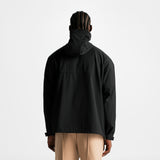 Monoic Windbreaker Jacket - Negro Oscuro