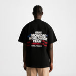 Camiseta Worldwide Team Negro Oscuro| Parisian Dreams Camisetas| Monoic Studios