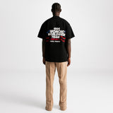 Camiseta Worldwide Team Negro Oscuro| Parisian Dreams Camisetas| Monoic Studios