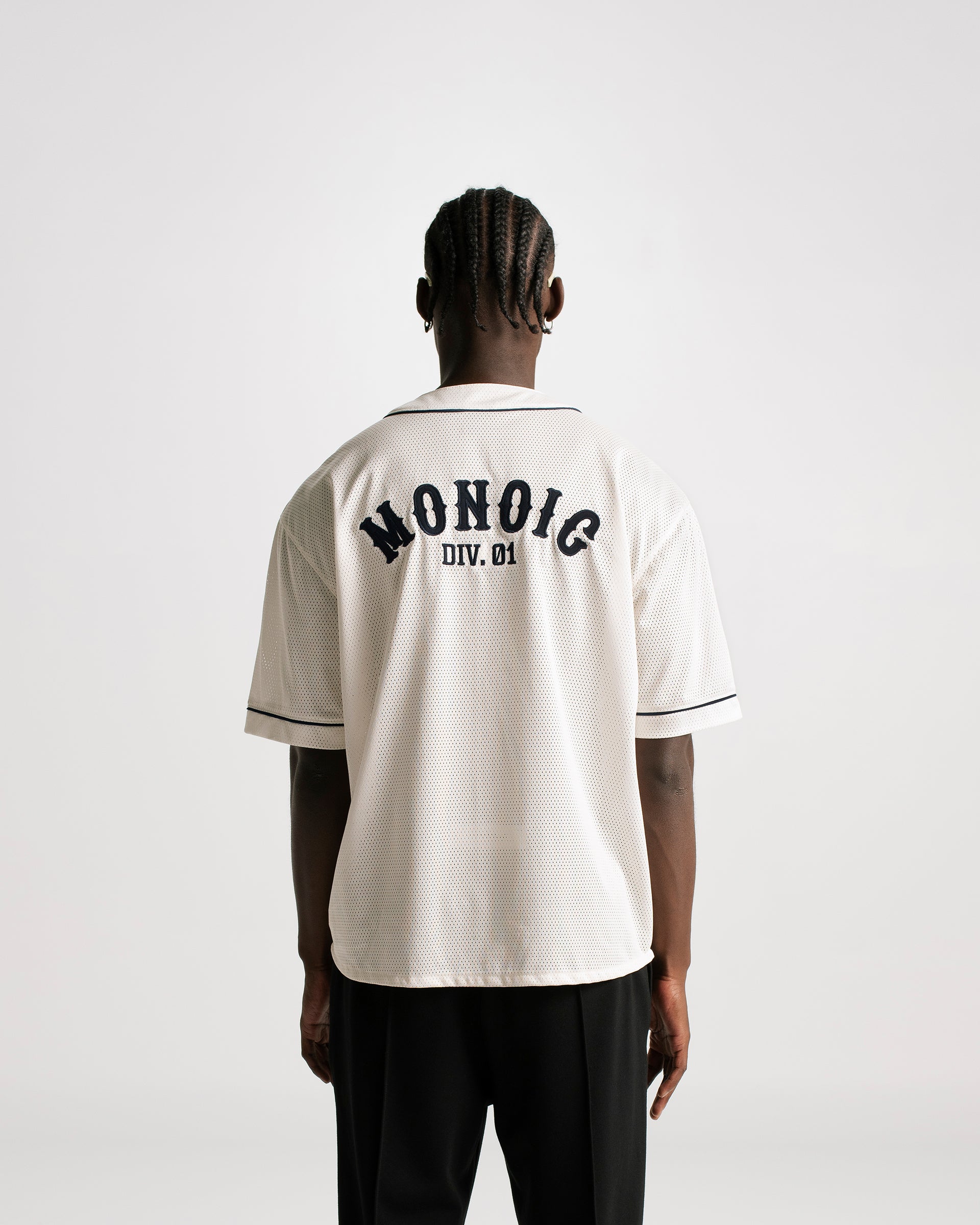 Baseball Jersey Blanco Hueso| Camisetas Parisian Dreams | Monoic Studios