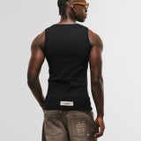 Muscle Tank Top - Negro Oscuro