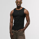 Muscle Tank Top - Negro Oscuro