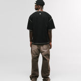 Camiseta Boxy Fit Design Collective - Negro Oscuro