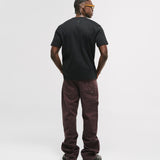 Camiseta Henley – Negro Oscuro