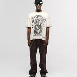 Camiseta Boxy Fit We're Fucking Artists – Off White