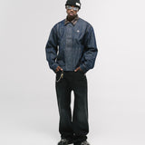 Aviator Denim Jacket - Raw