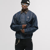 Aviator Denim Jacket - Raw