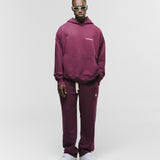 Hoodie Oversized Básico V3 - Burgundy