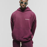 Hoodie Oversized Básico V3 - Burgundy