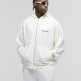 Zip Hoodie Oversized Básico V3 - Off White