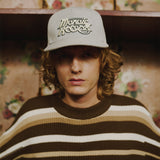 Gorra Monoic Records - Gris y Crema