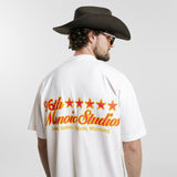 Camiseta rodeo Stars Blanco | Camisetas Rodeo | Monoic Studios