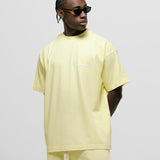 Camiseta Oversized Básica V3 - Amarillo Pastel