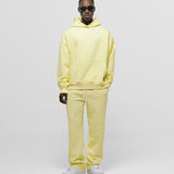 Hoodie Oversized Básico V3 - Amarillo Pastel
