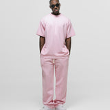 Camiseta Oversized Básica V3 - Rosado Pastel