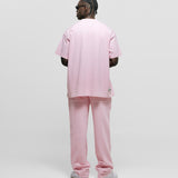 Camiseta Oversized Básica V3 - Rosado Pastel