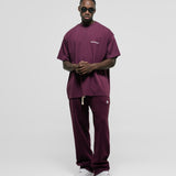 Camiseta Oversized Básica V3 - Burgundy