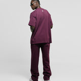 Camiseta Oversized Básica V3 - Burgundy