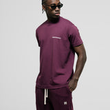 Camiseta Regular Fit Básica V3 - Burgundy