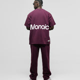 Camiseta Logo Oversized V3 - Burgundy