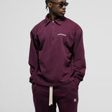 Quarter Zip V3 - Burgundy