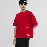 Camiseta Boxy Fit Speed - Pompeian Red