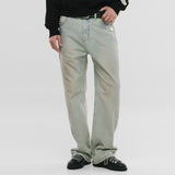 Straight Fit Rally Jeans - Dust Wash