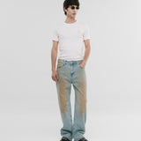 Straight Fit Rally Jeans - Dirty Blue