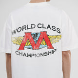 Camiseta Boxy Fit World Class - Cloud Dancer