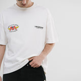 Camiseta Boxy Fit World Class - Cloud Dancer