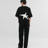 Camiseta Boxy Fit Riva - Negro Oscuro (Exclusive)