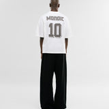 Camiseta Boxy Fit Ninetysix - Off White