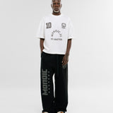 Camiseta Boxy Fit Ninetysix - Off White
