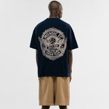 Camiseta Oversized Retro Dream Team - Navy Blue