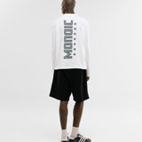Camiseta Oversized Shield Long Sleeve - Off White