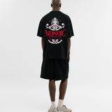 Camiseta Oversized Not For Your League - Negro