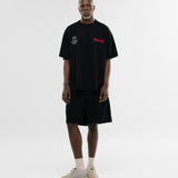 Camiseta Oversized Not For Your League - Negro