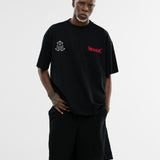 Camiseta Oversized Not For Your League - Negro