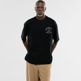 Camiseta Oversized Dreamers Club - Negro Oscuro
