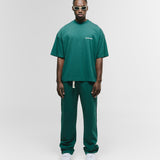 Camiseta Boxy Fit Básica V4 - Forest Green