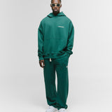 Hoodie Oversized Básico V4 - Forest Green