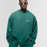 Crewneck Oversized Básico V4 - Forest Green
