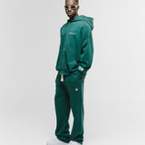 Zip Hoodie Oversized Básico V4 - Forest Green